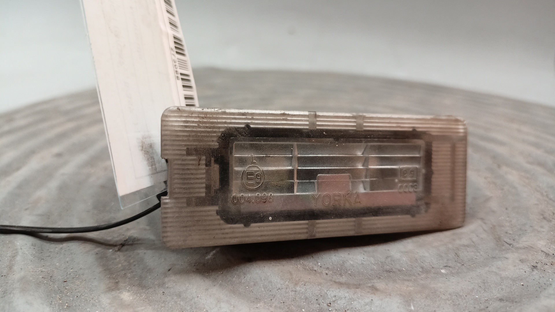 Farolim Luz Matricula RENAULT CLIO I (B/C57_, 5/357_) | 90 - 98