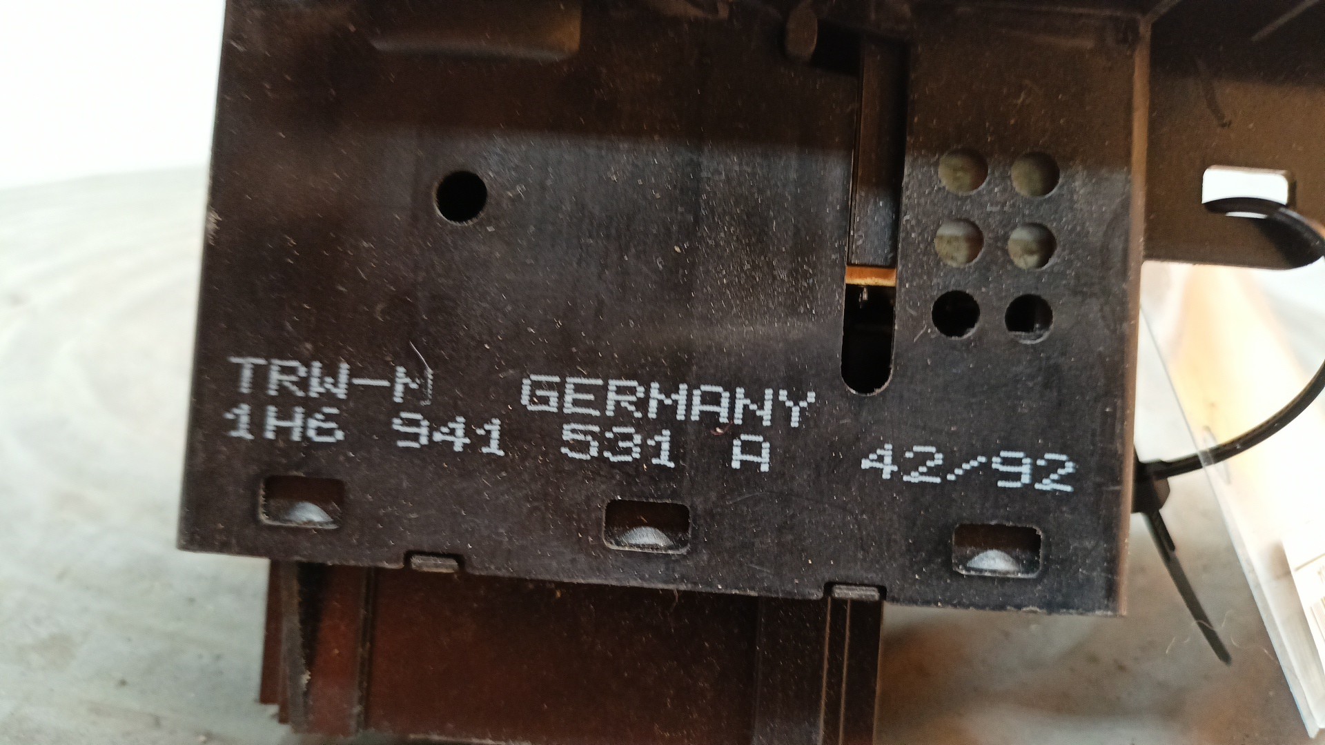 Comando Botão Regulador Faróis VOLKSWAGEN GOLF III (1H1) | 91 - 98 Imagem-4