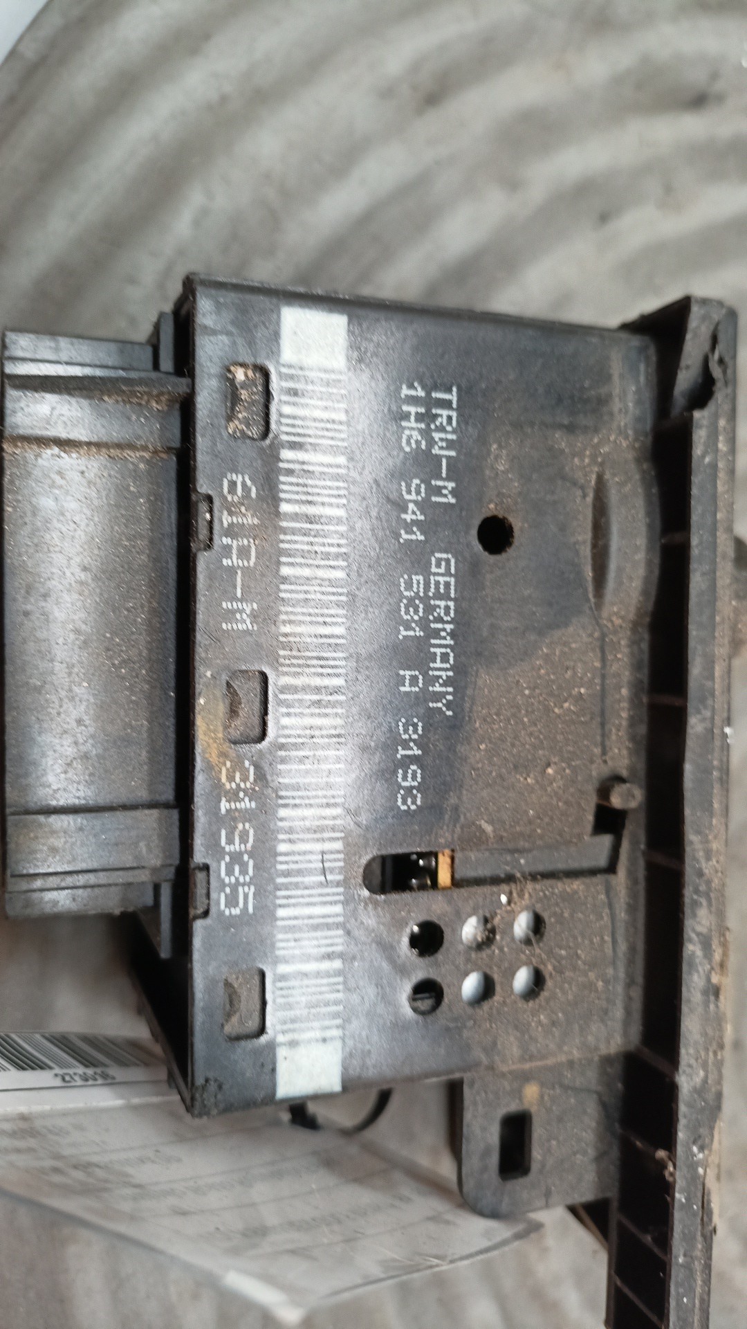 Comando Botão Regulador Faróis VOLKSWAGEN GOLF III (1H1) | 91 - 98 Imagem-4