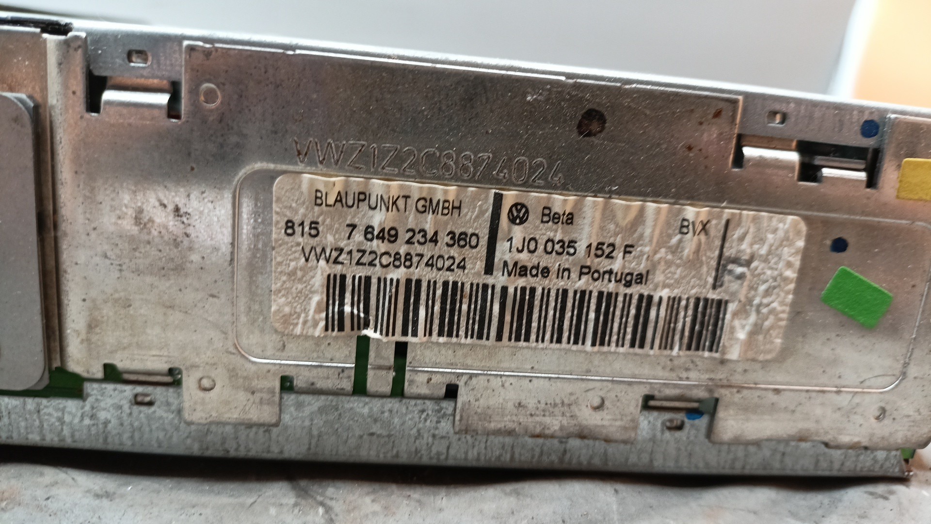 Autoradio	 VOLKSWAGEN GOLF IV (1J1) | 97 - 07 Imagem-4