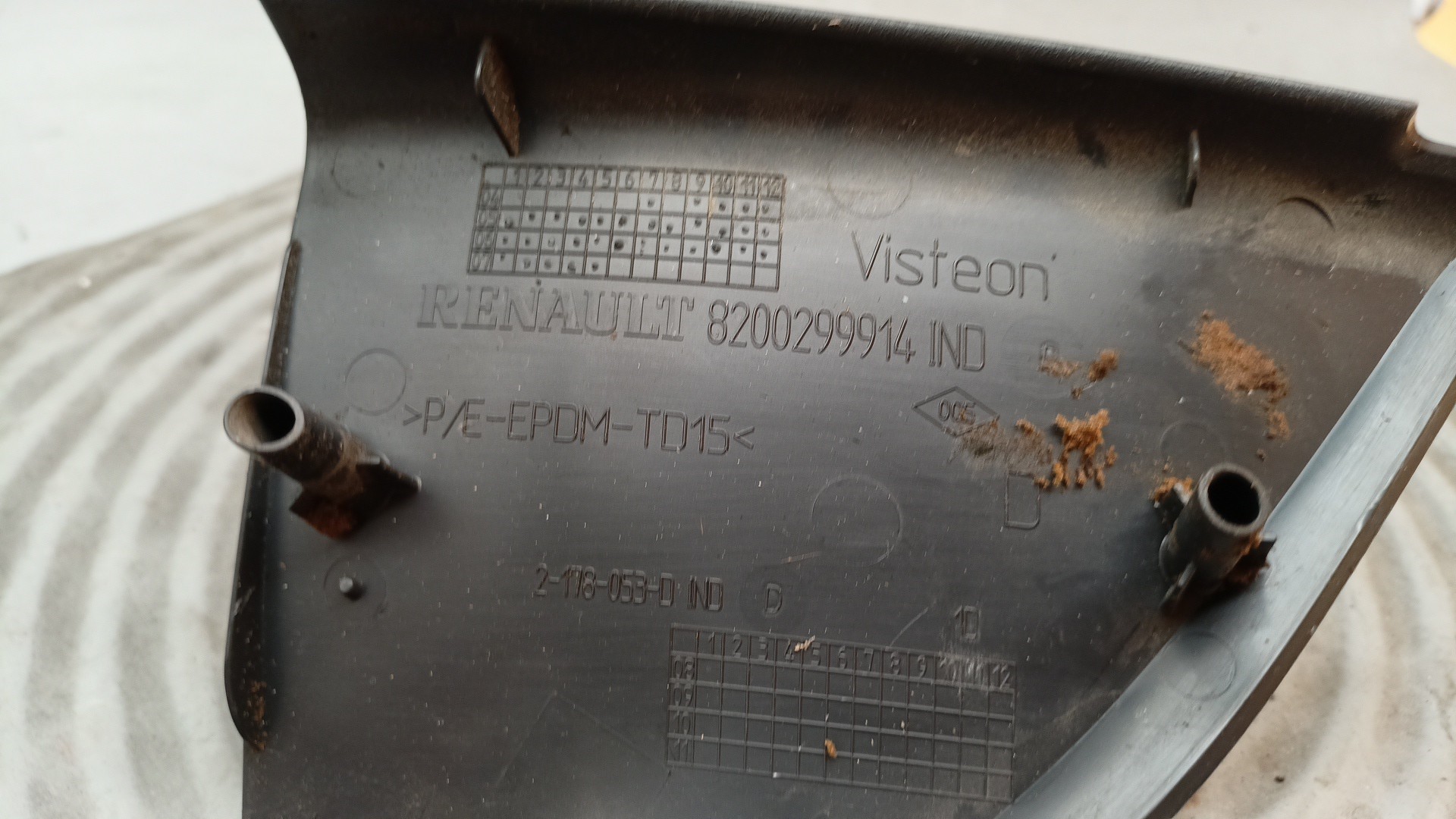 Capa Revestimento Espelho Retrovisor Direito RENAULT CLIO III (BR0/1, CR0/1) | 05 -  Imagem-4