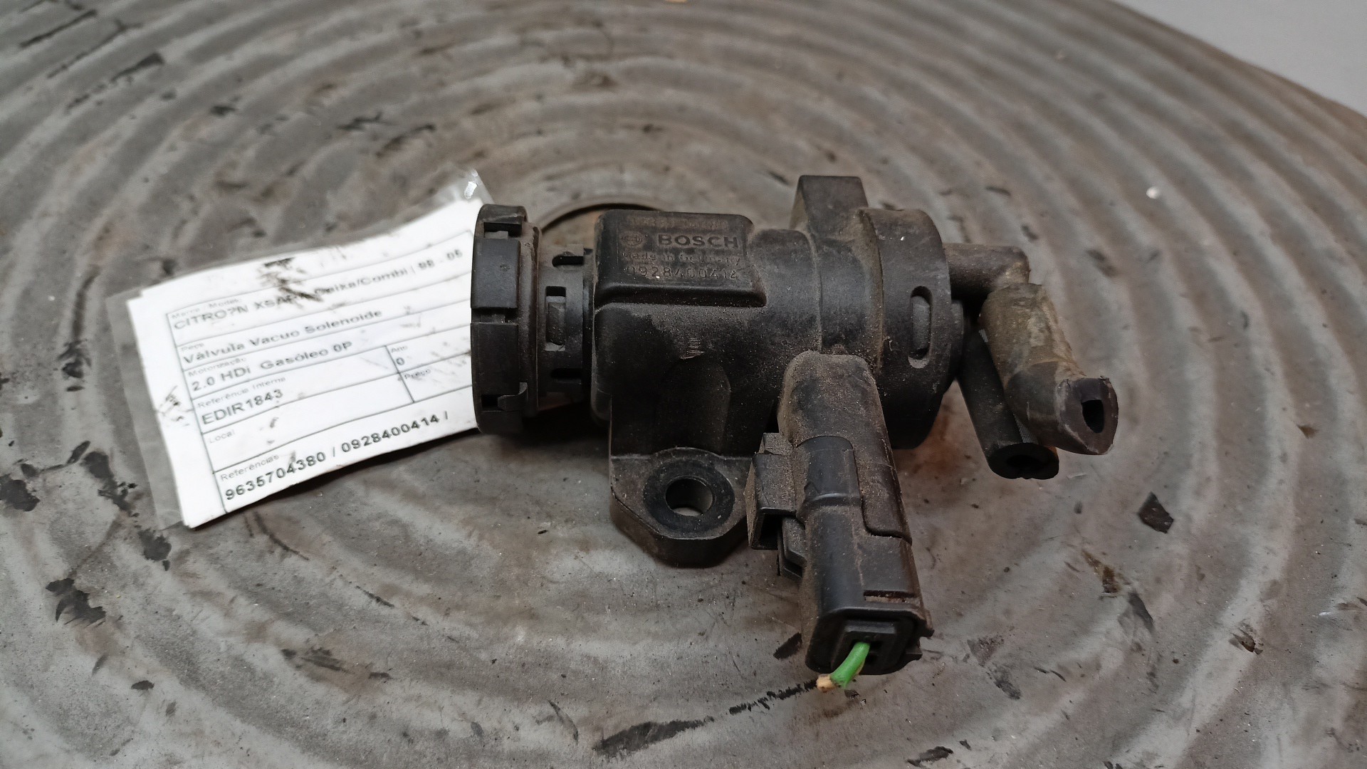 Válvula Vacuo Solenoide CITROEN XSARA Caixa/Combi | 98 - 05 Imagem-0