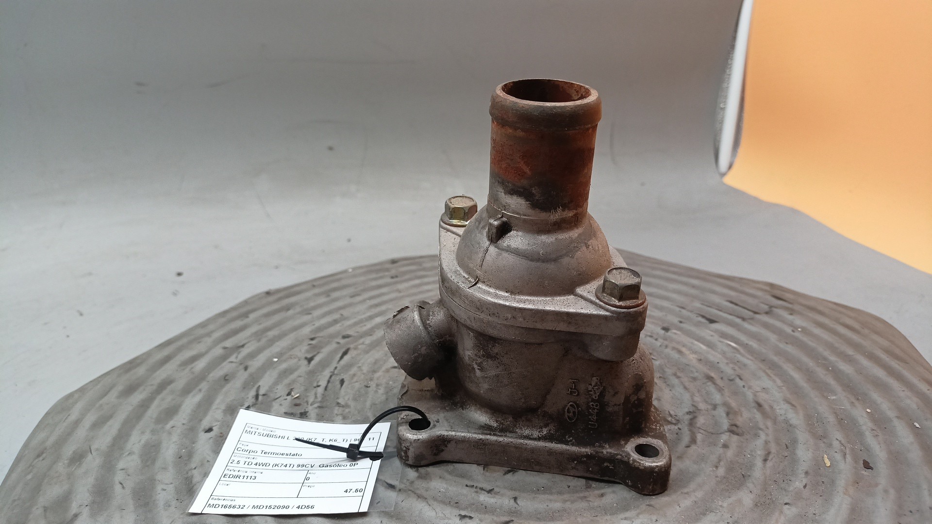 Corpo Termoestato MITSUBISHI L 200 (K7_T, K6_T) | 96 - 11 Imagem-1