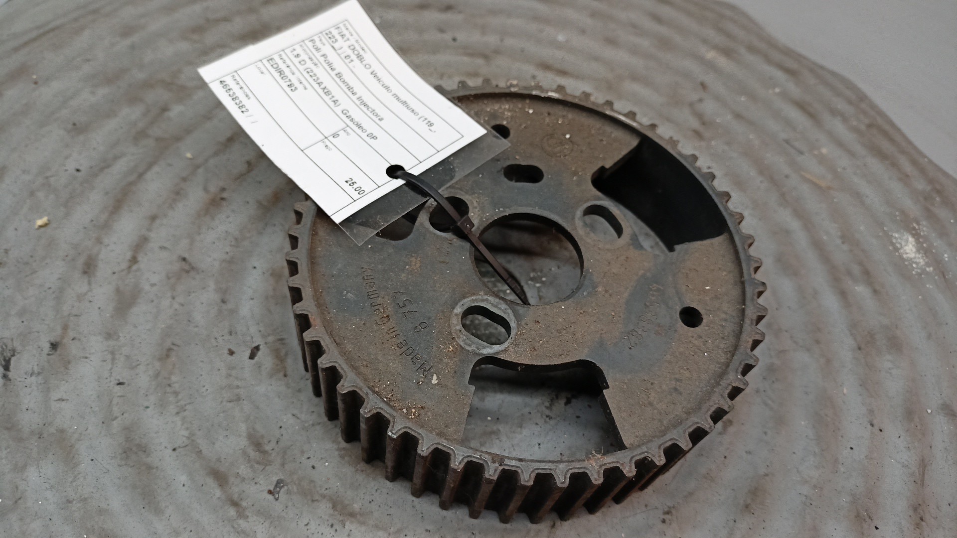 Poli Polia Bomba Injectora FIAT DOBLO Veículo multiuso (119_, 223_) | 01 - 