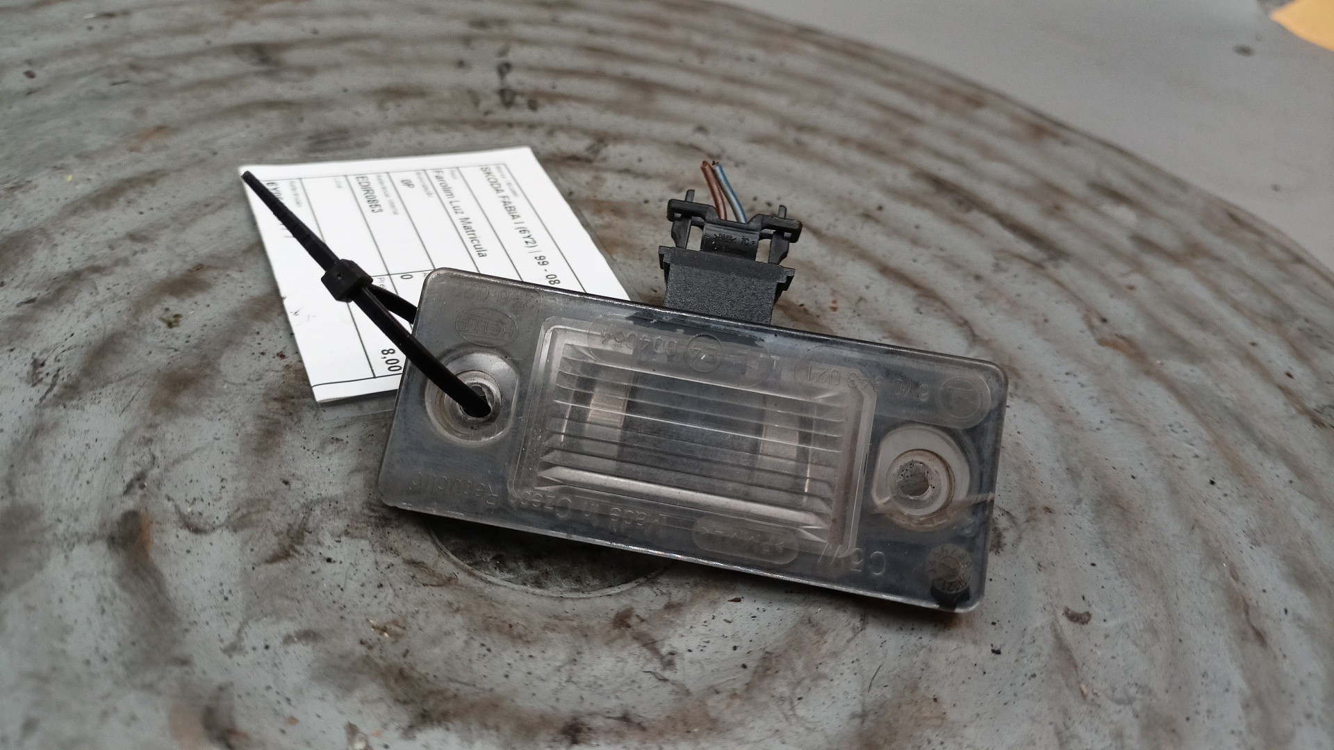 Farolim Luz Matricula SKODA FABIA I (6Y2) | 99 - 08