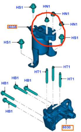 Supporto Motore Destro FORD FIESTA VI (CB1, CCN) | 08 - 