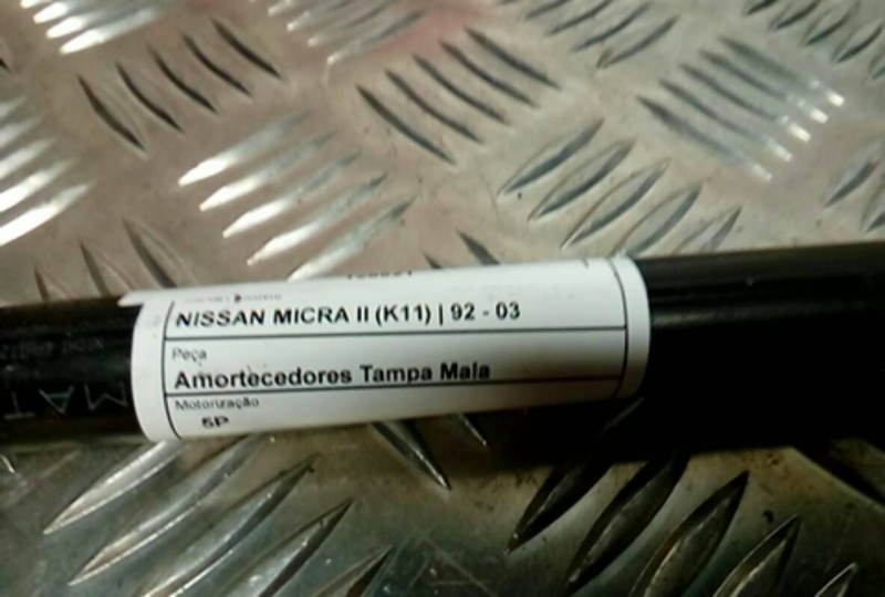 Pistoni Ammortizzatore portellone NISSAN MICRA II (K11) | 92 - 07 Imagem-1
