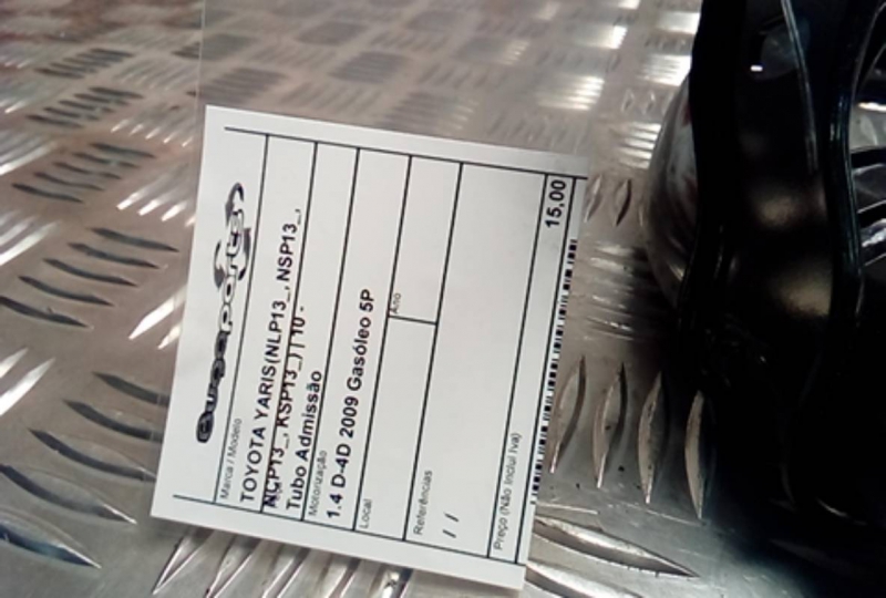 Manguera Tubo Toma Aire TOYOTA YARIS (_P13_) | 10 -  Imagem-1