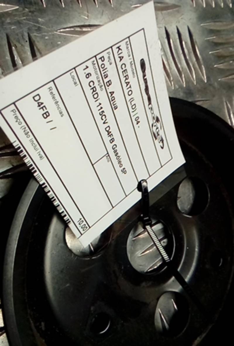 Poli Polia Bomba Água KIA CERATO Hatchback (LD) | 04 -  Imagem-2