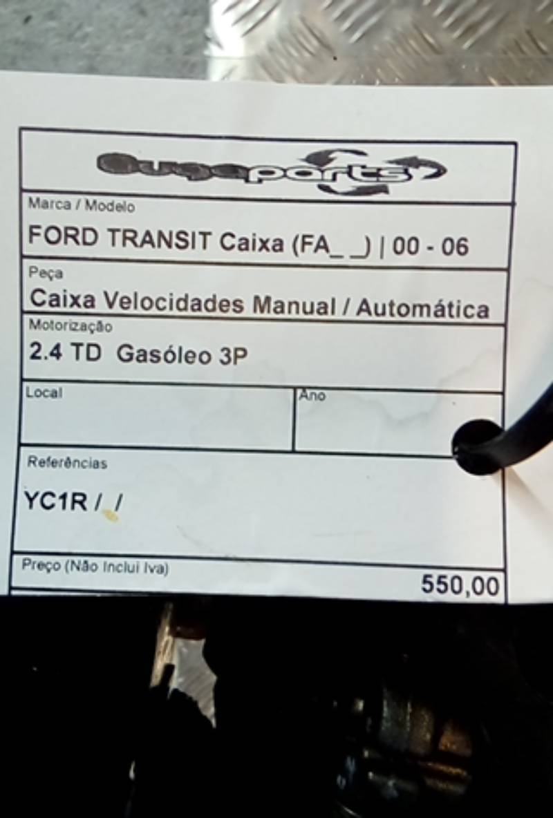 Caja de Cambios FORD TRANSIT Caixa (FA_ _) | 00 - 06 Imagem-4