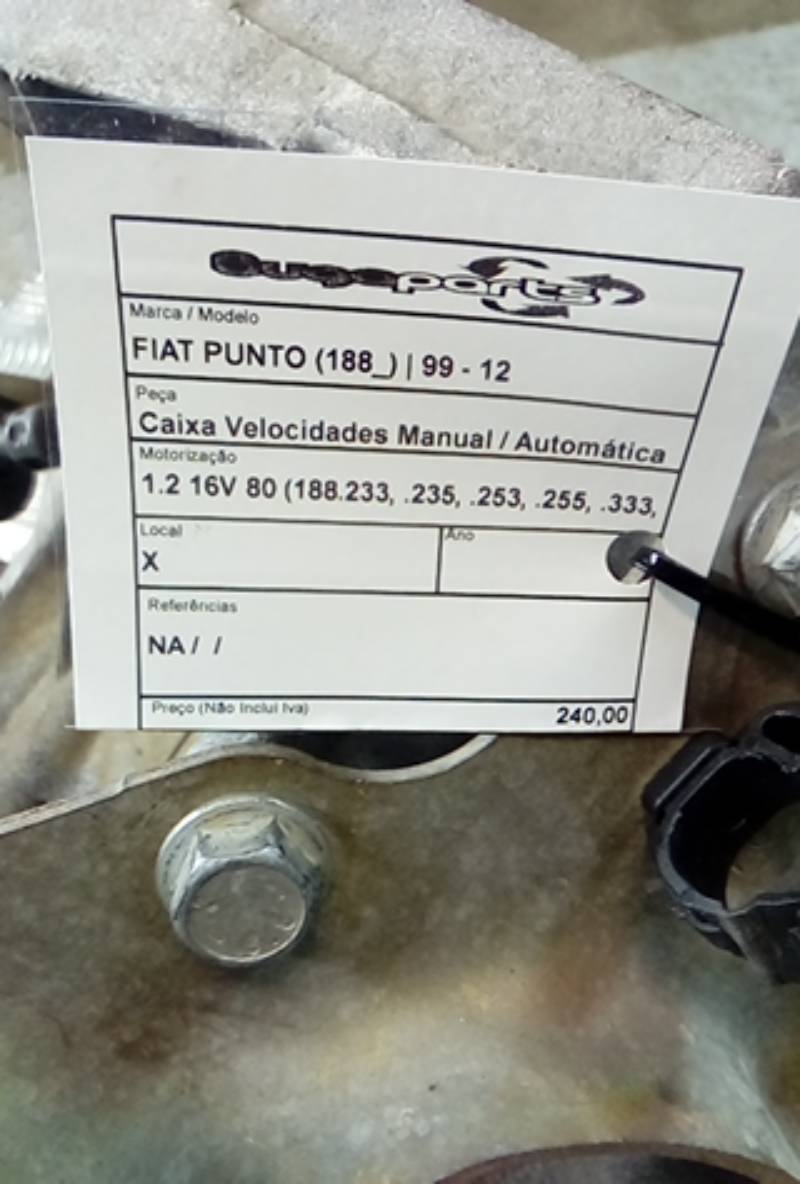 Caja de Cambios FIAT PUNTO (188_) | 99 - 12 Imagem-4