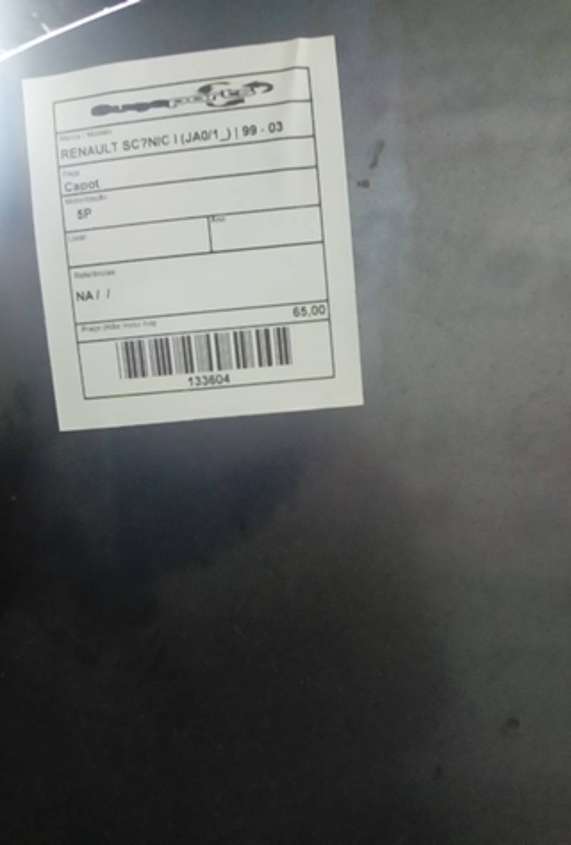 Capot RENAULT SCÉNIC I Veículo multiuso (JA0/1_, FA0_) | 99 - 10 Imagem-2