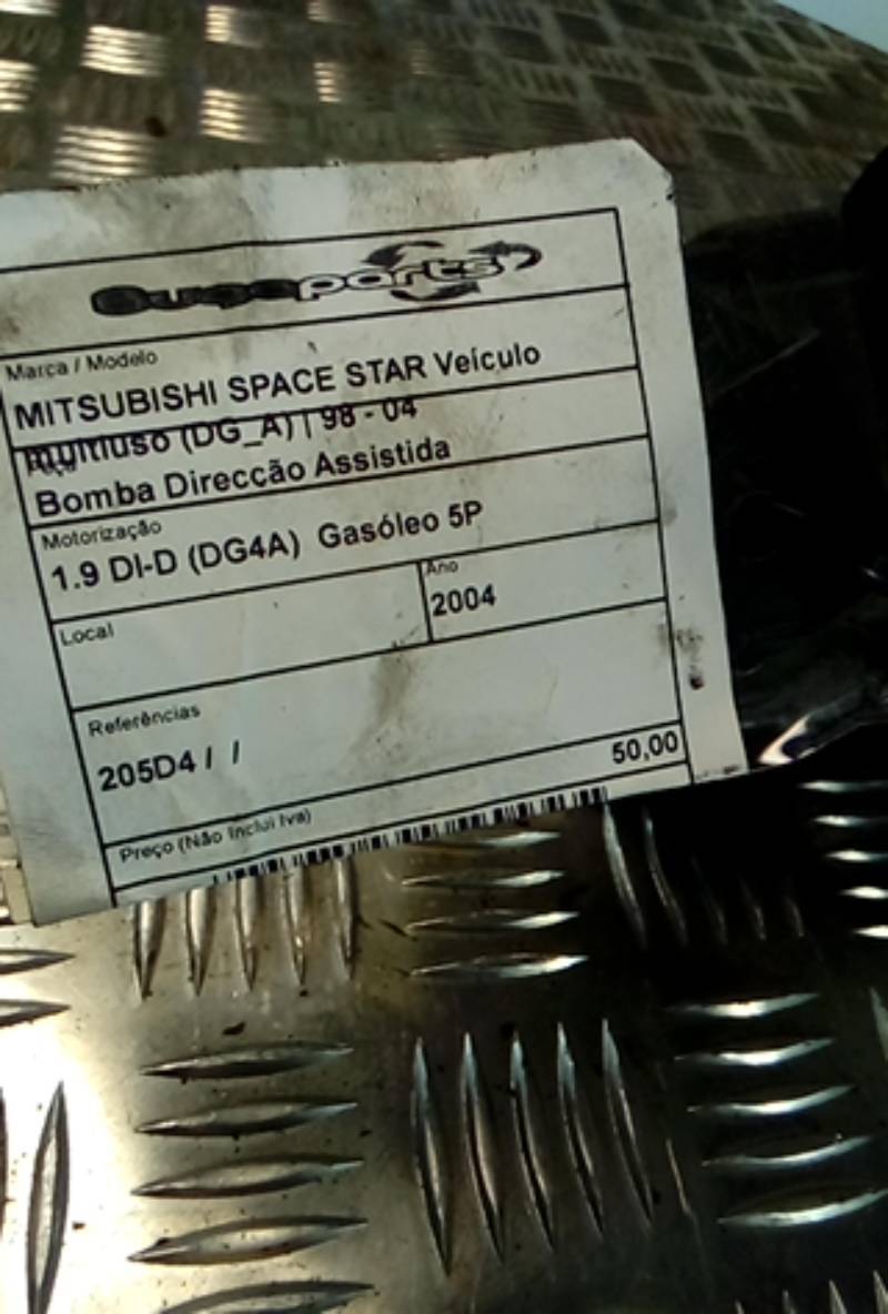 Bomba Direccion Asistida MITSUBISHI SPACE STAR Veículo multiuso (DG_A) | 98 - 04 Imagem-4