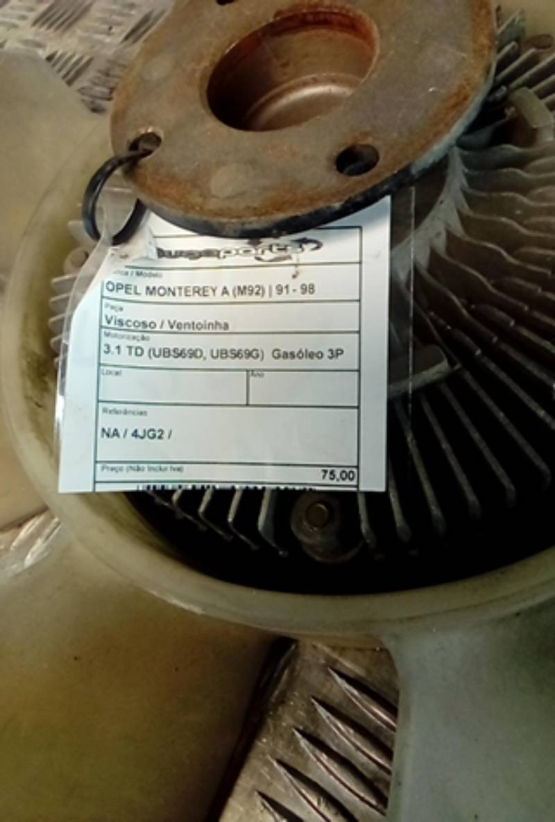 Viscoso Ventoinha Termoventilador OPEL MONTEREY A (M92) | 91 - 98 Imagem-2
