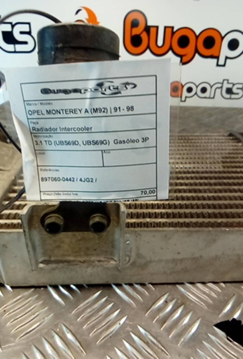 Radiador Intercooler OPEL MONTEREY A (M92) | 91 - 98 Imagem-3