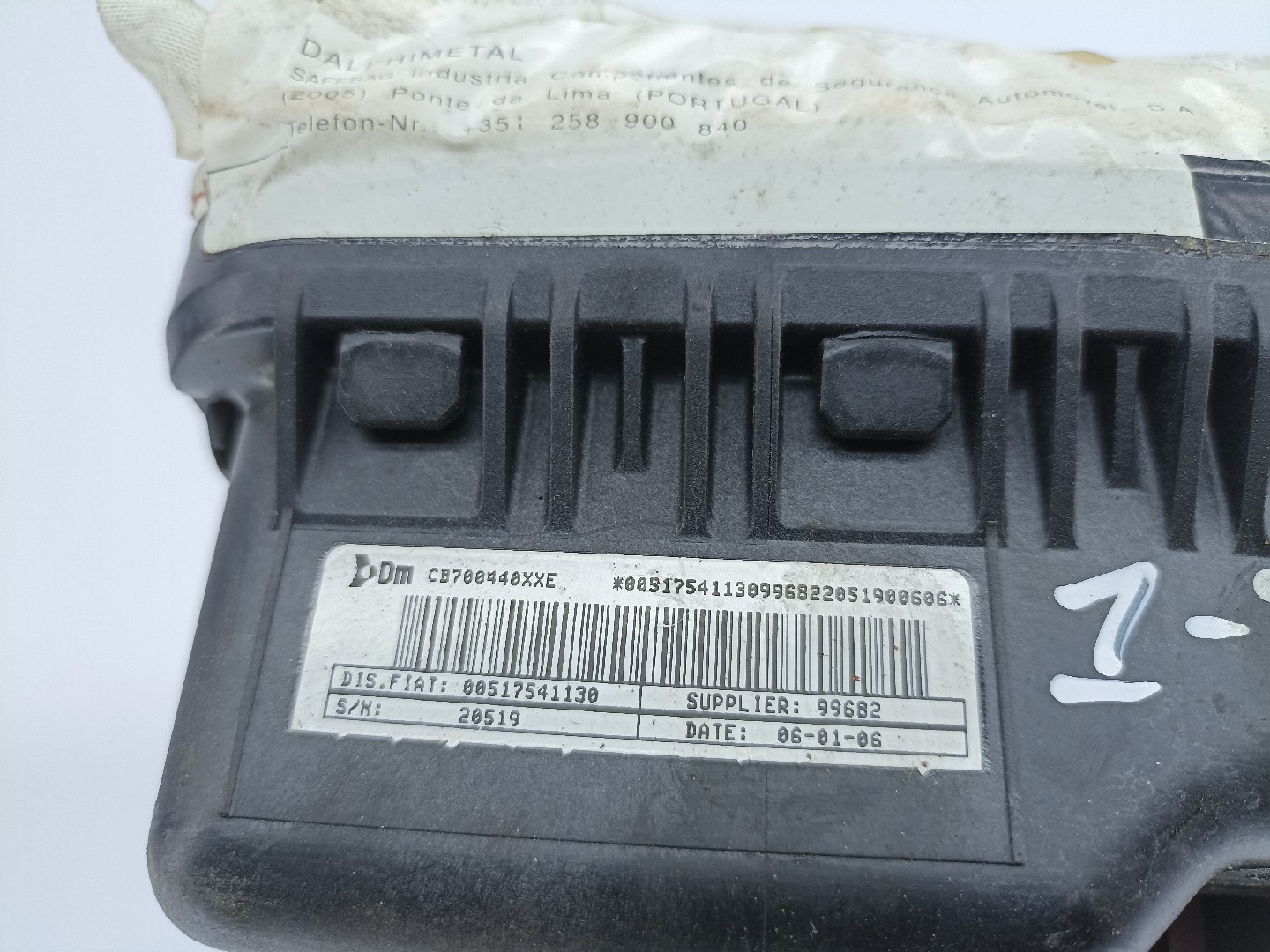 Airbag Passageiro para FIAT GRANDE PUNTO Recife Peças Usadas