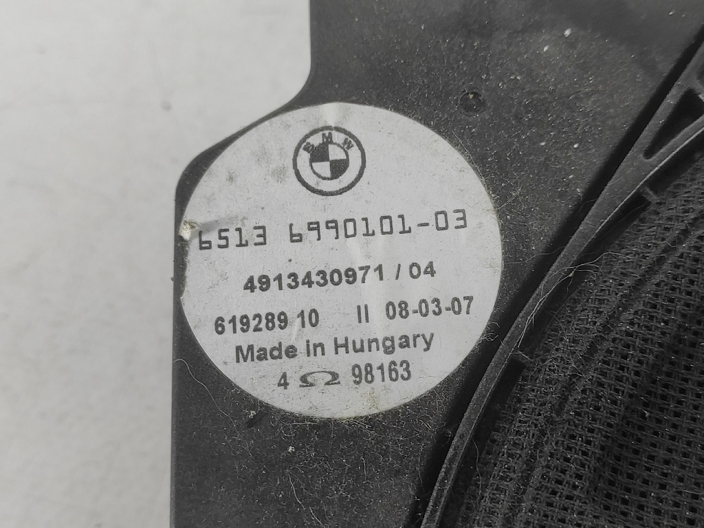 Columna de sonido BMW X3 (E83) | 03 - 11 Imagem-4