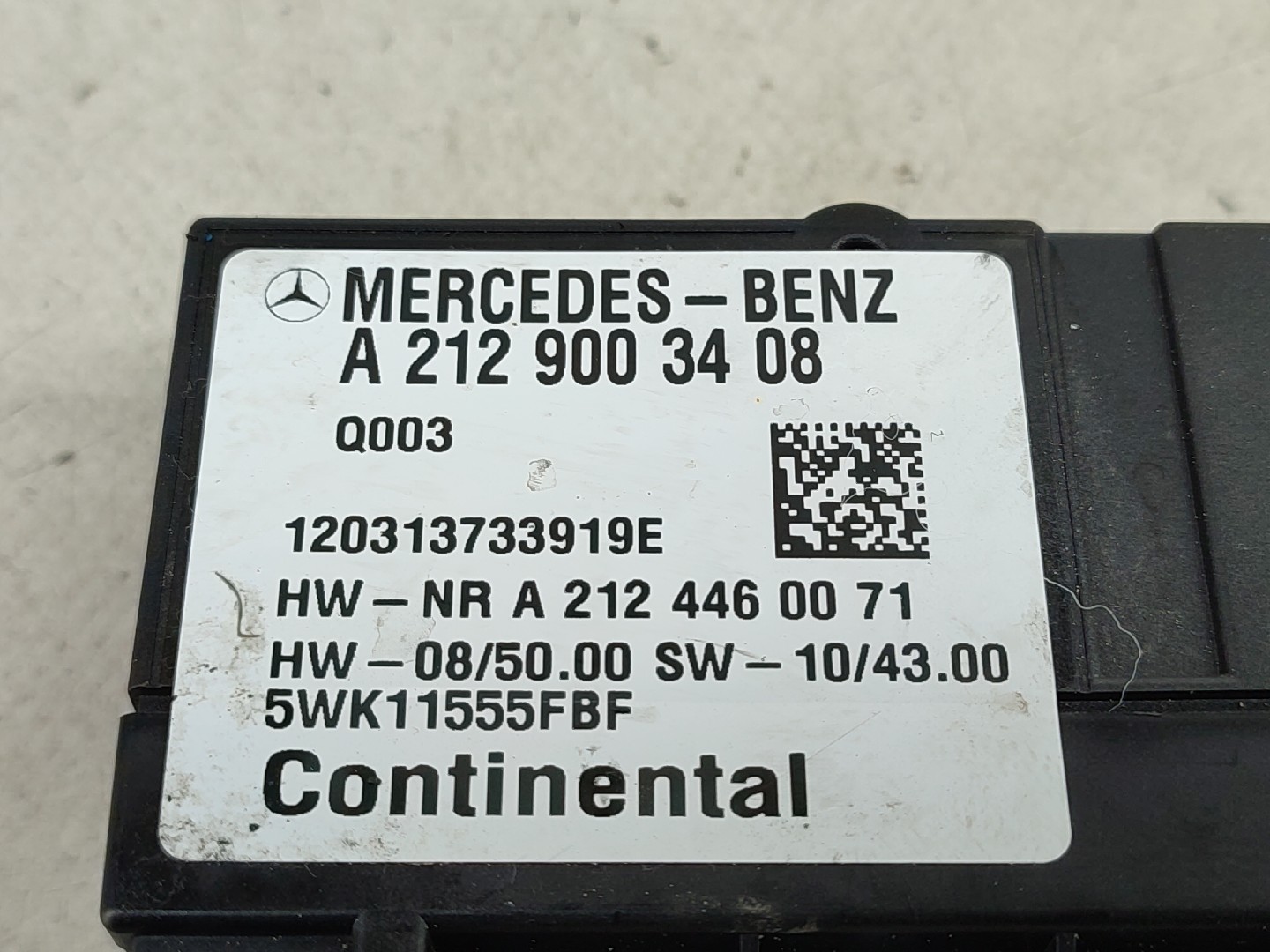 Module MERCEDES-BENZ E-CLASS T-Model (S212) | 09 - 16 Imagem-4