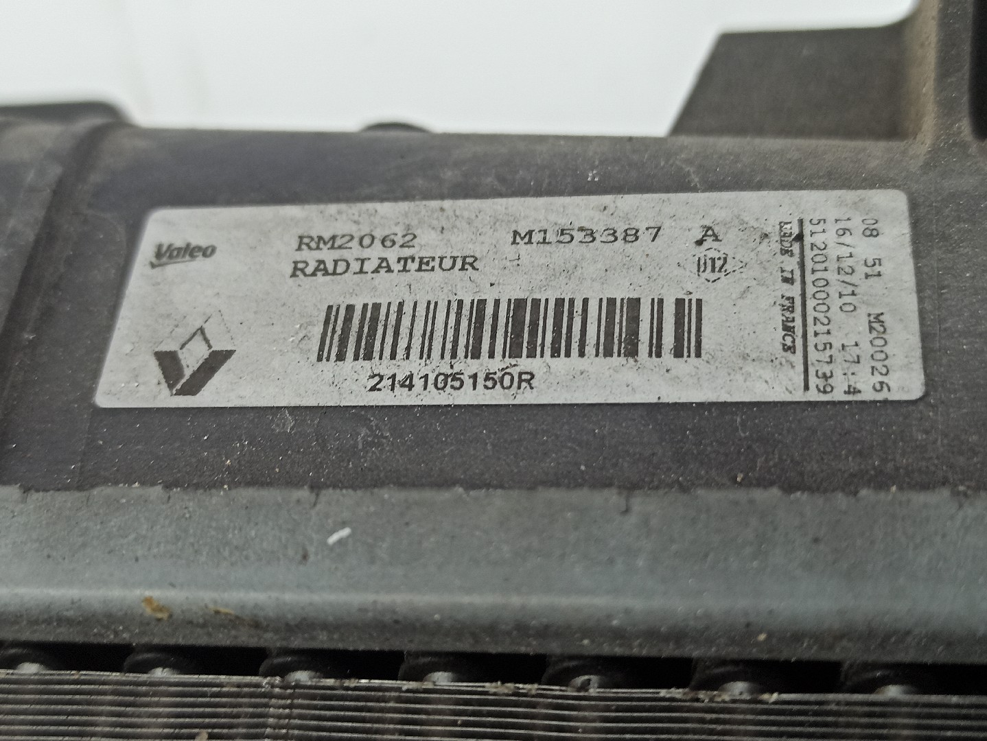 Water radiator RENAULT MEGANE III Grandtour (KZ0/1) | 08 -  Imagem-4