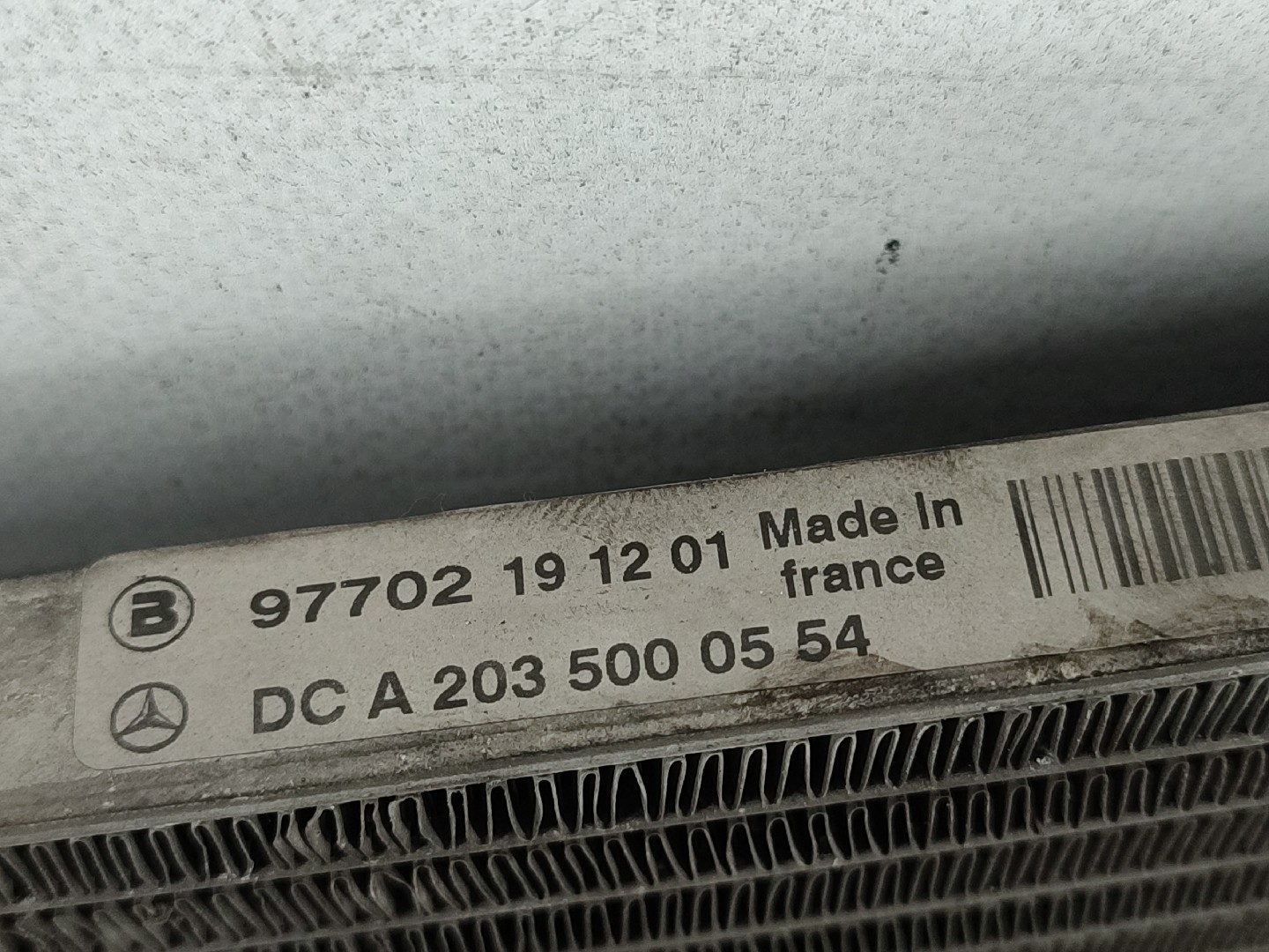 Radiateur de climatisation MERCEDES-BENZ C-CLASS Coupe Sport (CL203) | 01 - 11 Imagem-6