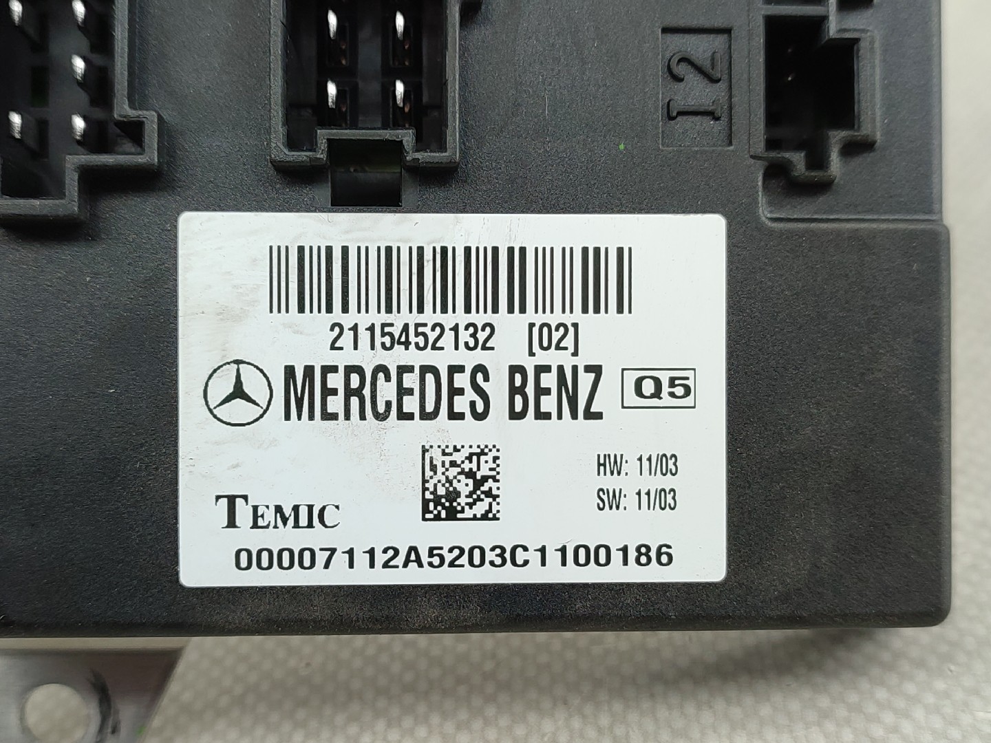 Modulo Confort MERCEDES-BENZ E-CLASS (W211) | 02 - 09 Imagem-2