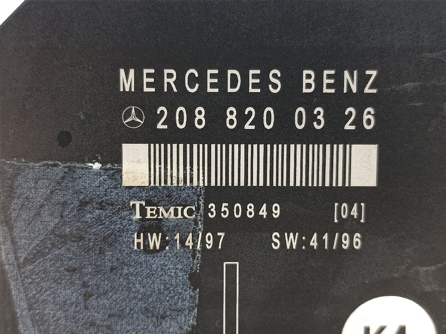 Modulo Confort MERCEDES-BENZ CLK (C208) | 97 - 03 Imagem-4