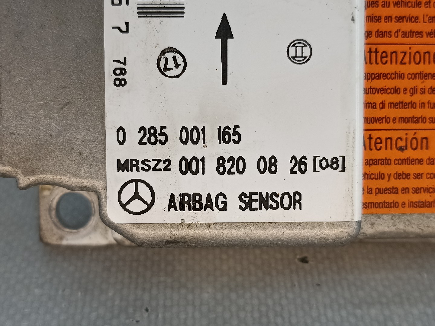 ECU airbags MERCEDES-BENZ CLK (C208) | 97 - 03 Imagem-4