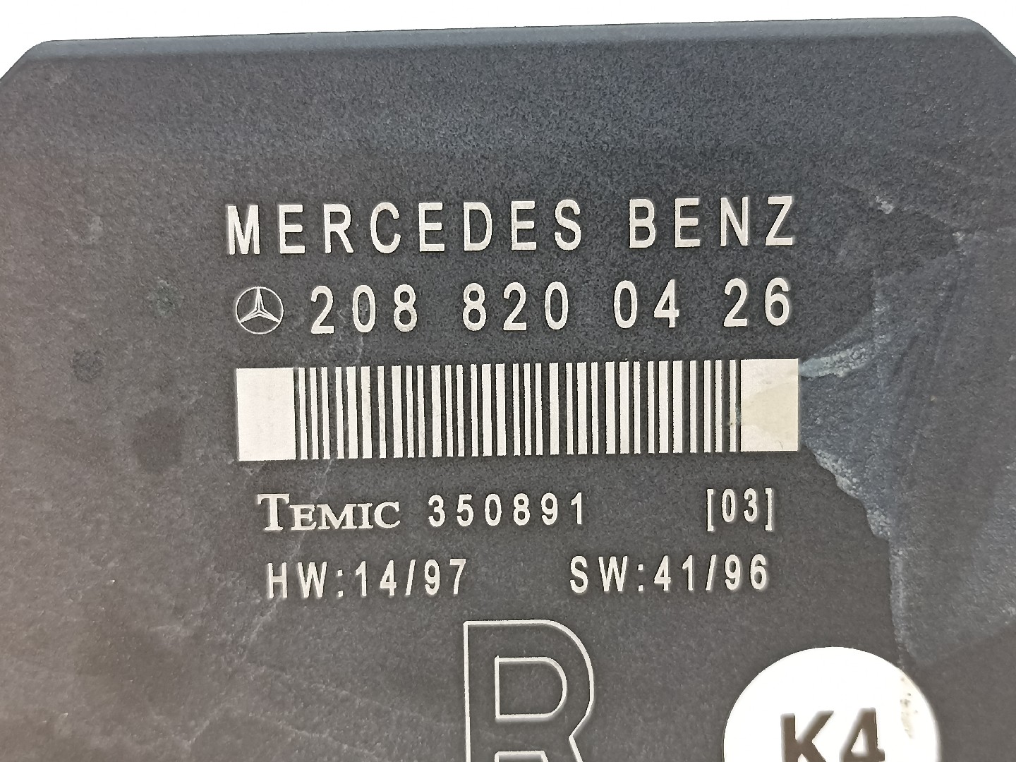Modulo MERCEDES-BENZ CLK (C208) | 97 - 03 Imagem-4