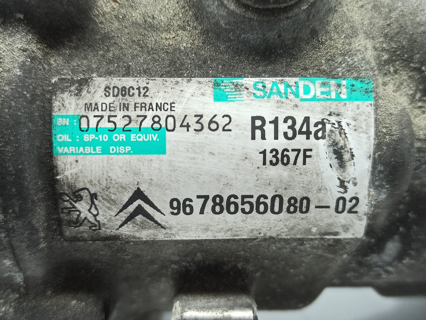 Compressor do AC PEUGEOT 208 I (CA_, CC_) | 12 -  Imagem-2