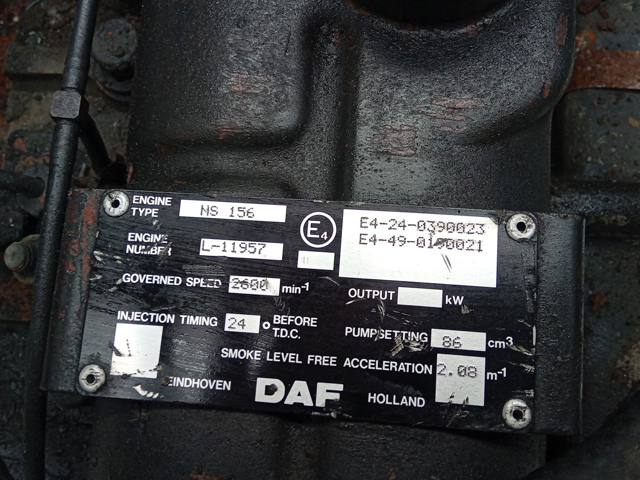 Engine DAF - Imagem-5