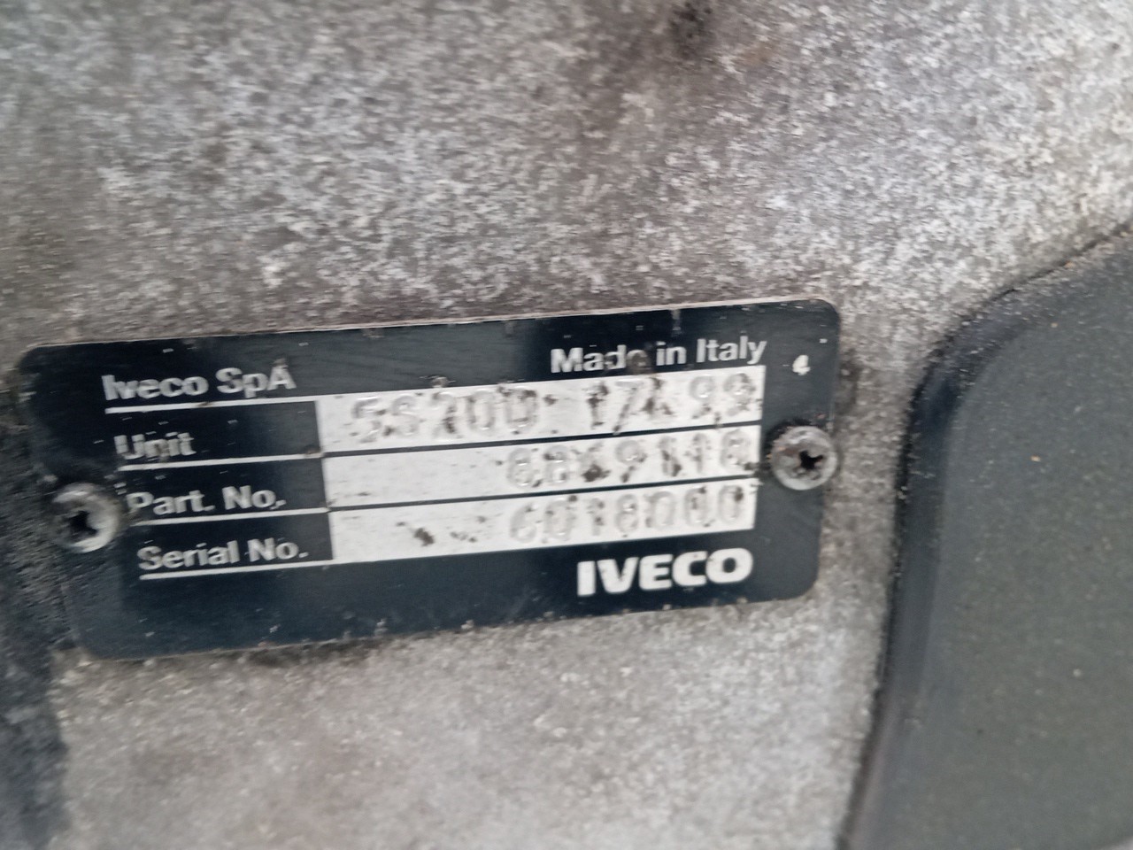 Caixa Velocidades IVECO - Imagem-6