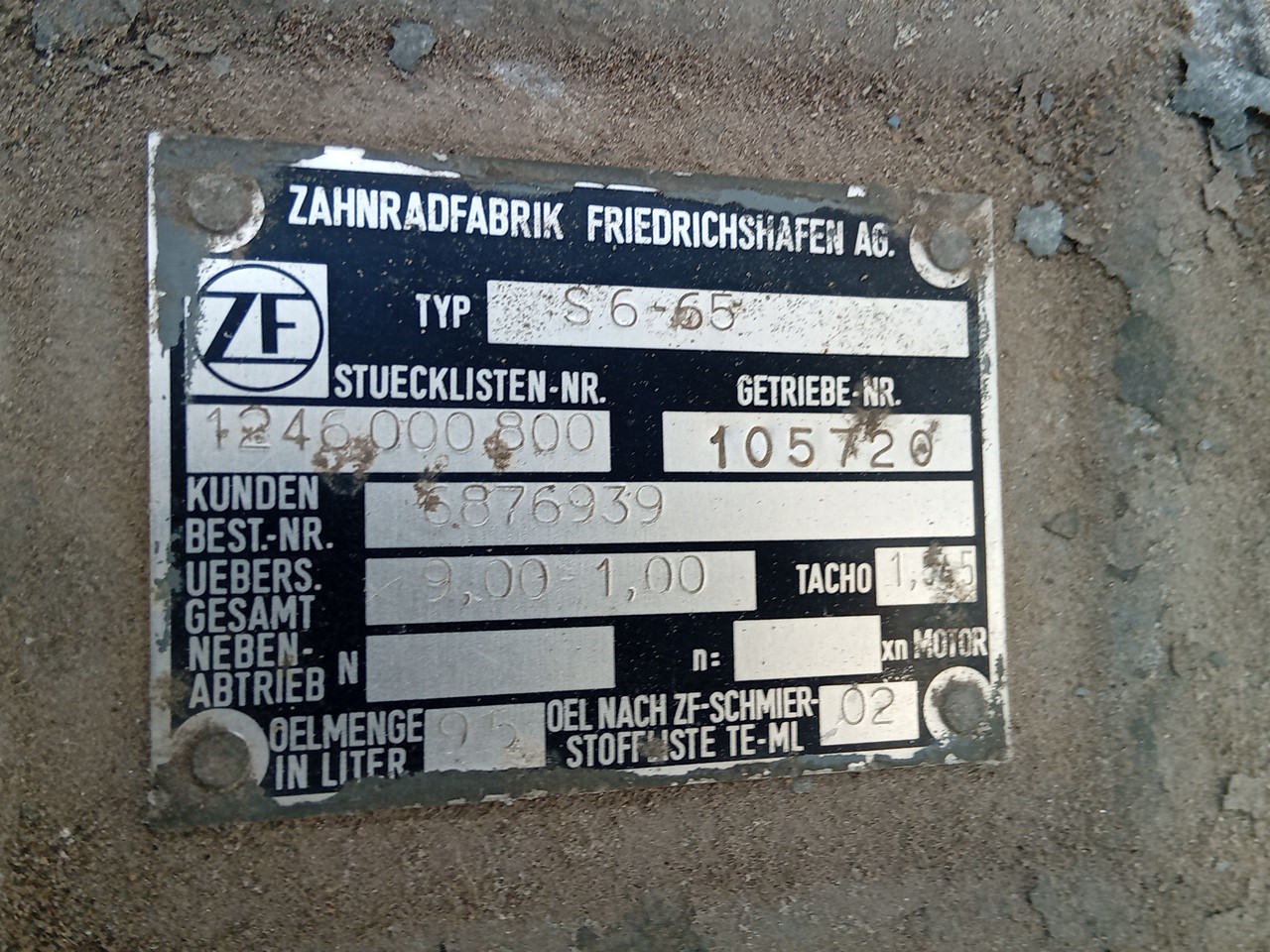 Caixa Velocidades ZF - Imagem-3