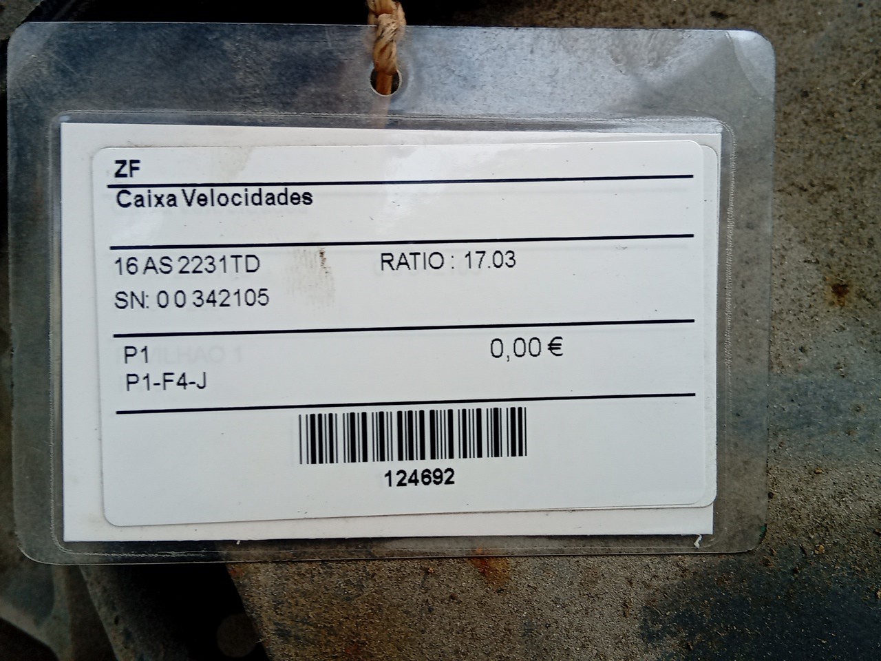 Caixa Velocidades ZF - Imagem-3