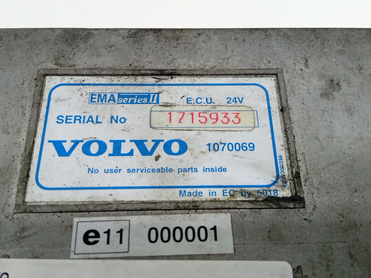 Centralina VOLVO FL 6 | 85 - 00 Imagem-1