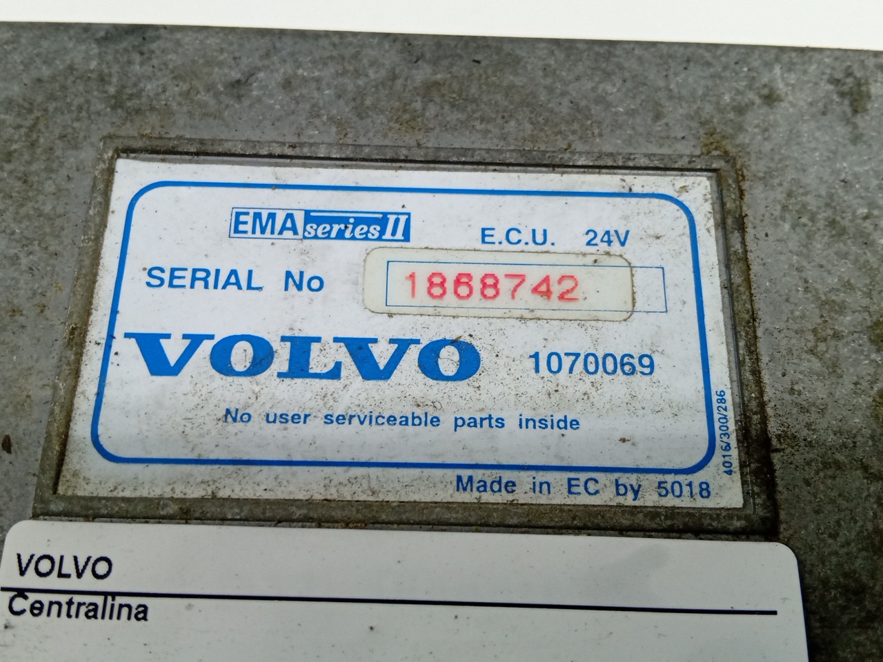 Centralina VOLVO FL 6 | 85 - 00 Imagem-1