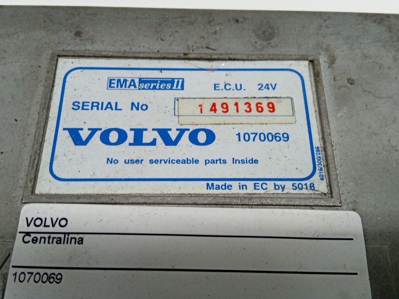 Centralina VOLVO FL 6 | 85 - 00 Imagem-1