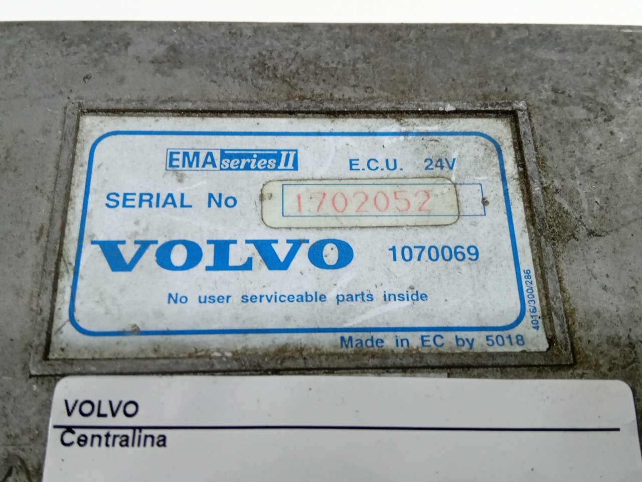 Centralina VOLVO FL 6 | 85 - 00 Imagem-1