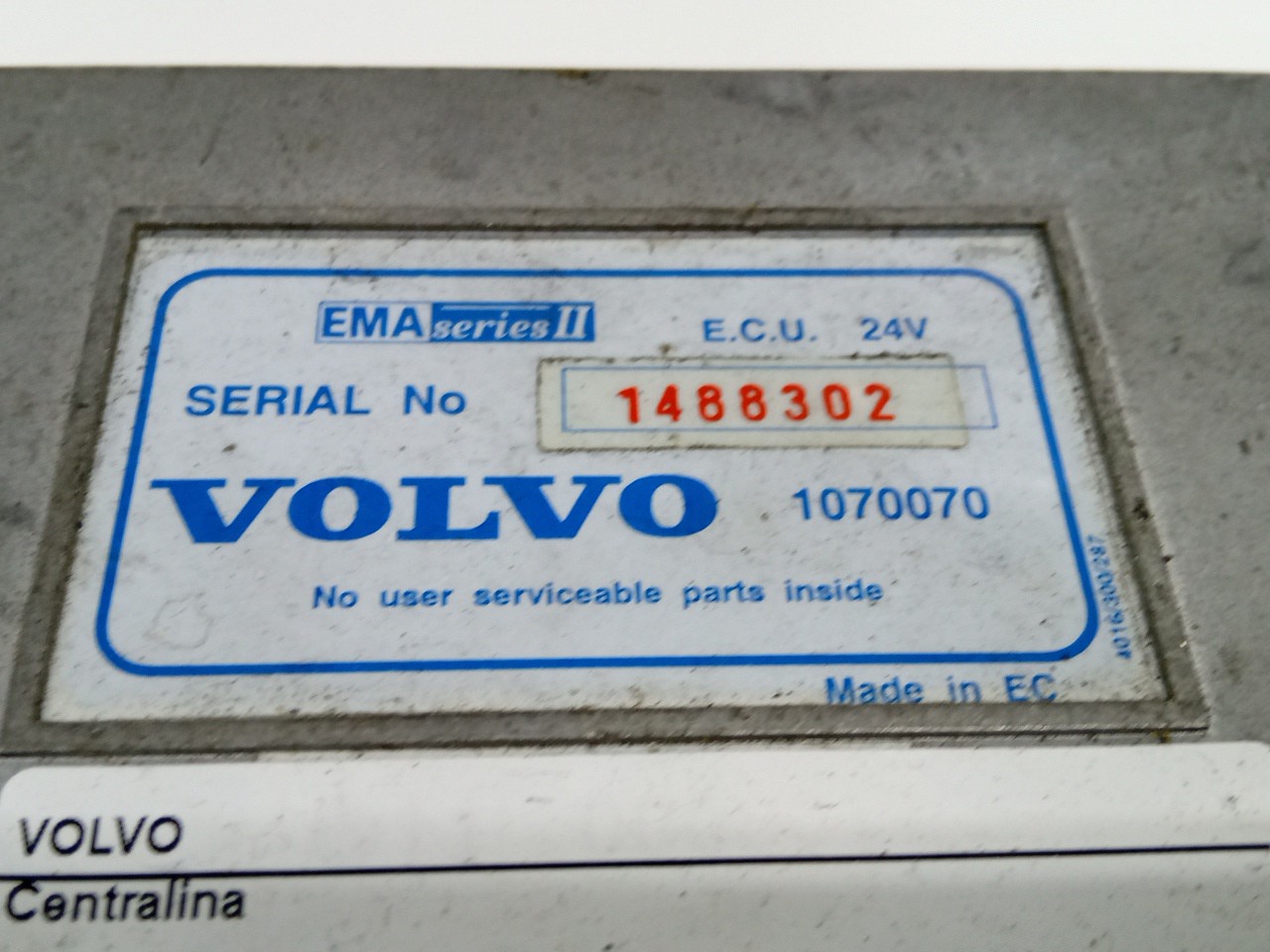 Centralina VOLVO FL 6 | 85 - 00 Imagem-1