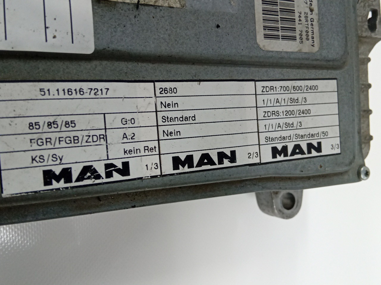 Centralina de Motor MAN F 2000 | 94 -  Imagem-2
