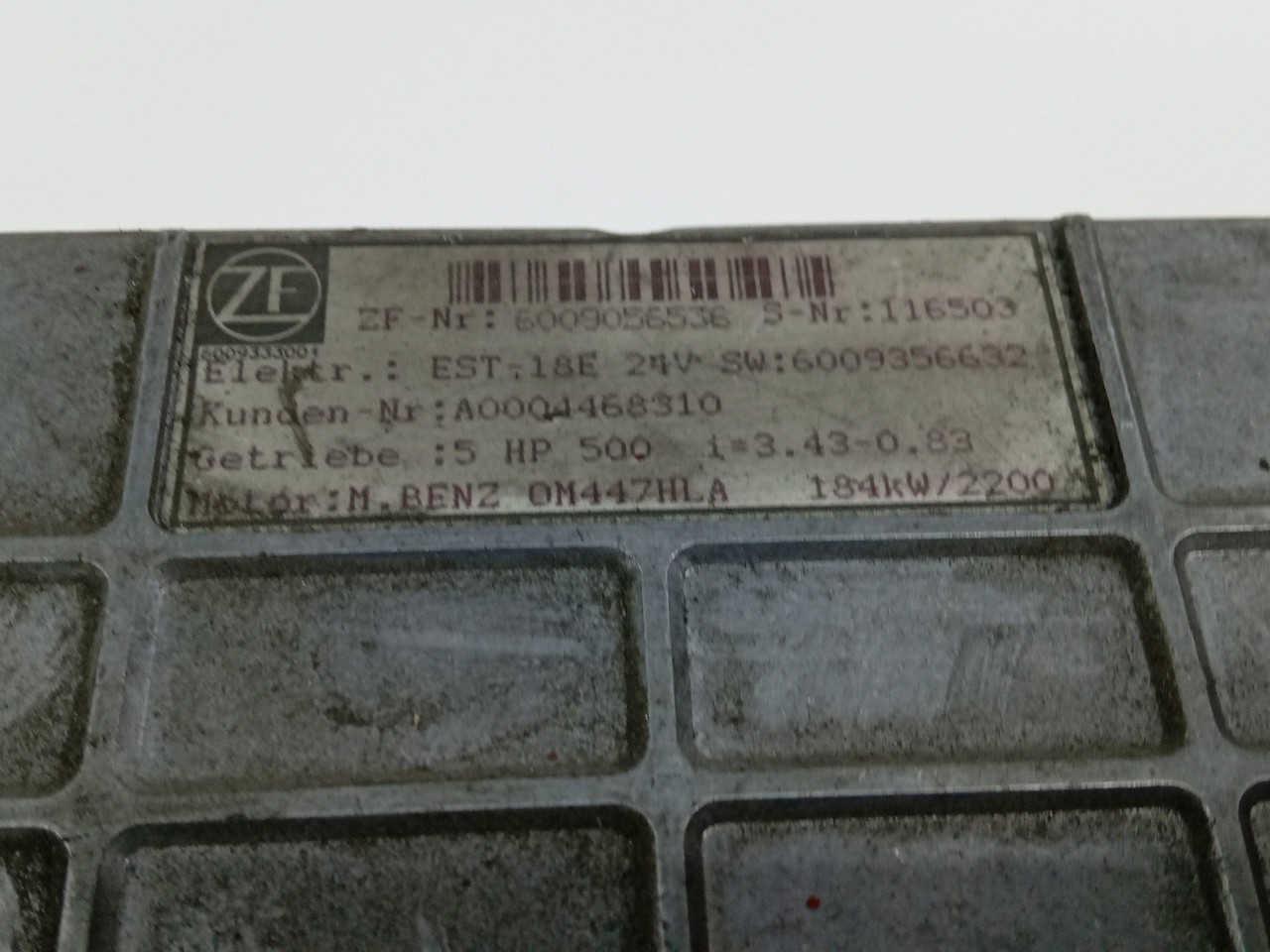 Centralina DAF 95 XF | 97 - 02 Imagem-1