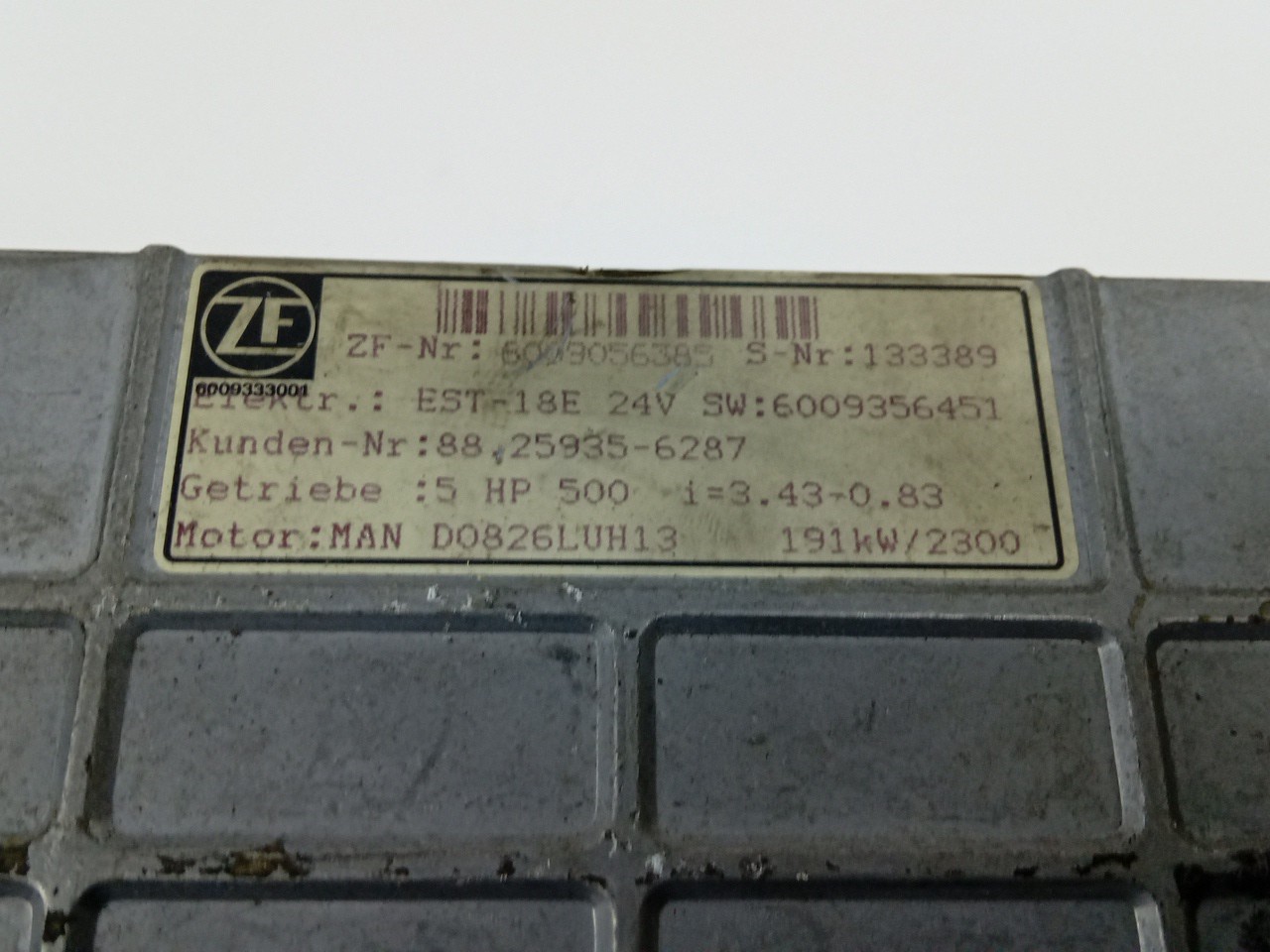 Centralina DAF 95 XF | 97 - 02 Imagem-1