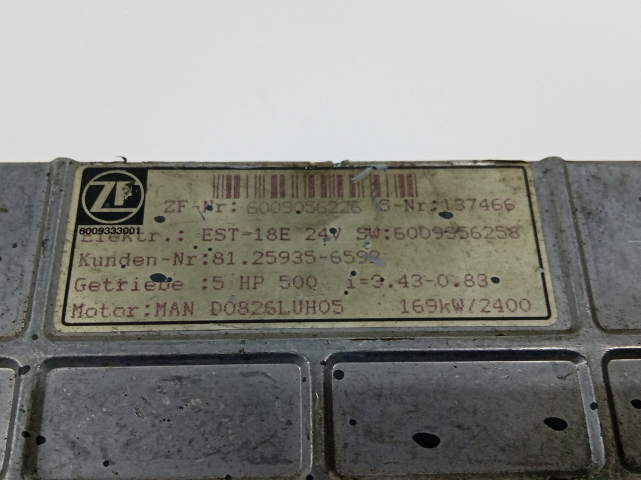 Centralina DAF 95 XF | 97 - 02 Imagem-1