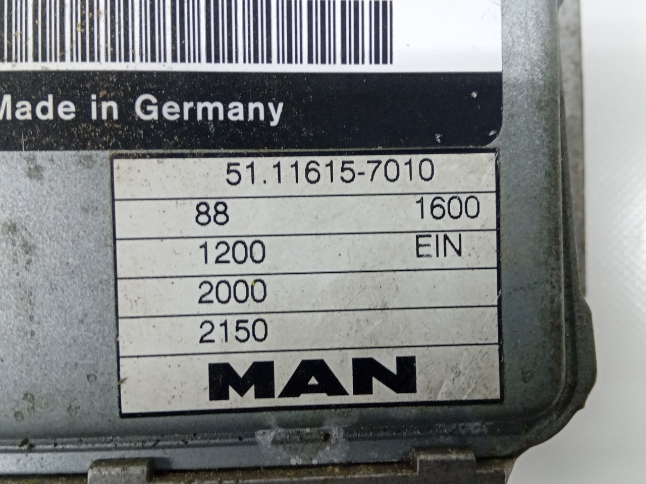 Centralina de Motor MAN TGA | 00 -  Imagem-2