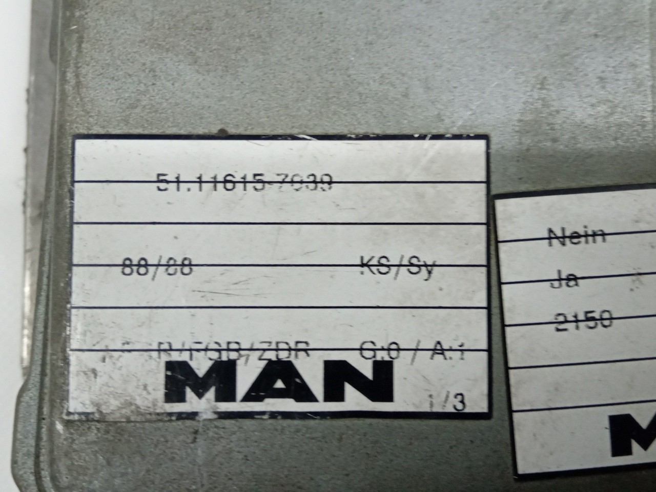 Centralina de Motor MAN TGA | 00 -  Imagem-2