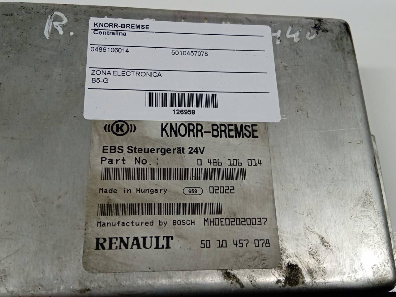 Centralina RENAULT TRUCKS Premium 2 | 05 -  Imagem-1