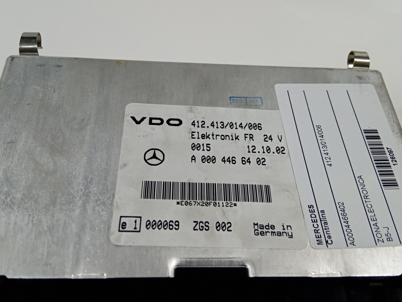 Centralina MERCEDES-BENZ ACTROS MP2 / MP3 | 02 -  Imagem-1