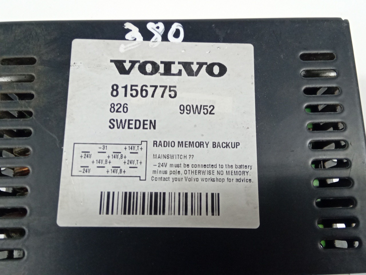 Transformador VOLVO FH 12 | 93 -  Imagem-1