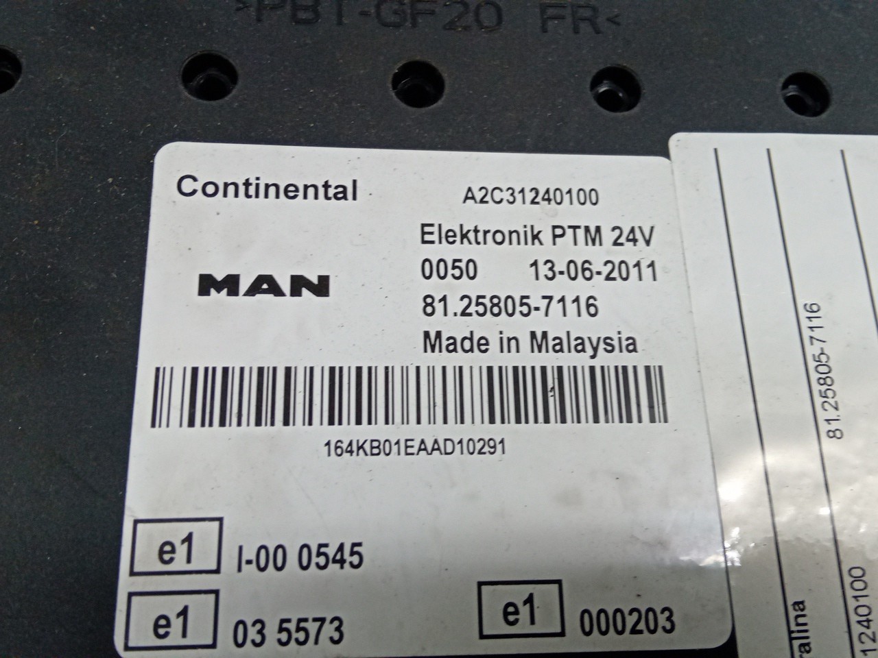 Centralina MAN TGA | 00 -  Imagem-1