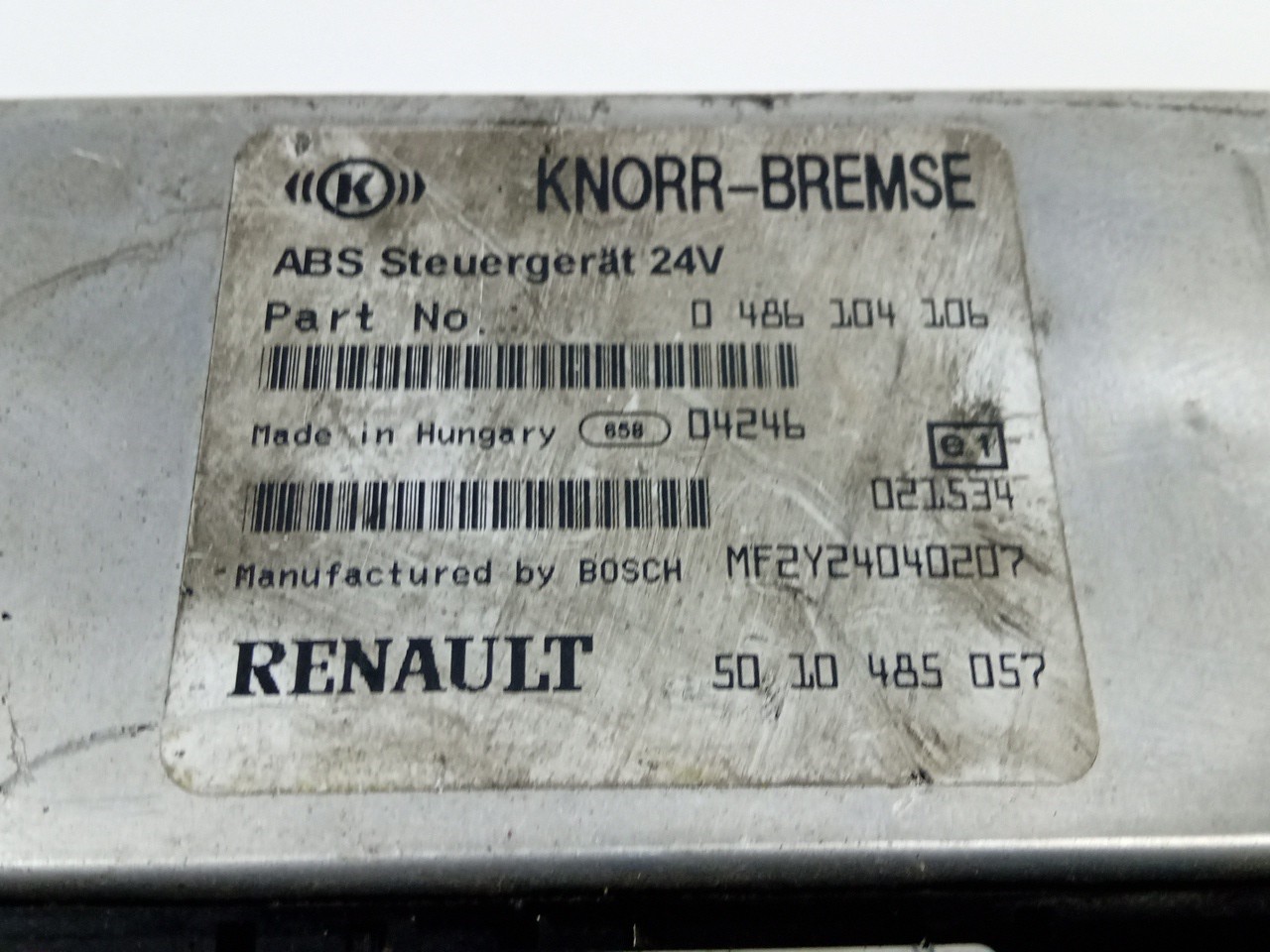 Centralina RENAULT TRUCKS Premium 2 | 05 -  Imagem-1