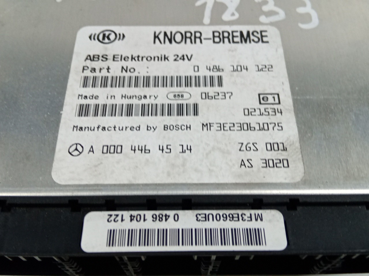Centralina MERCEDES-BENZ ACTROS MP2 / MP3 | 02 -  Imagem-1